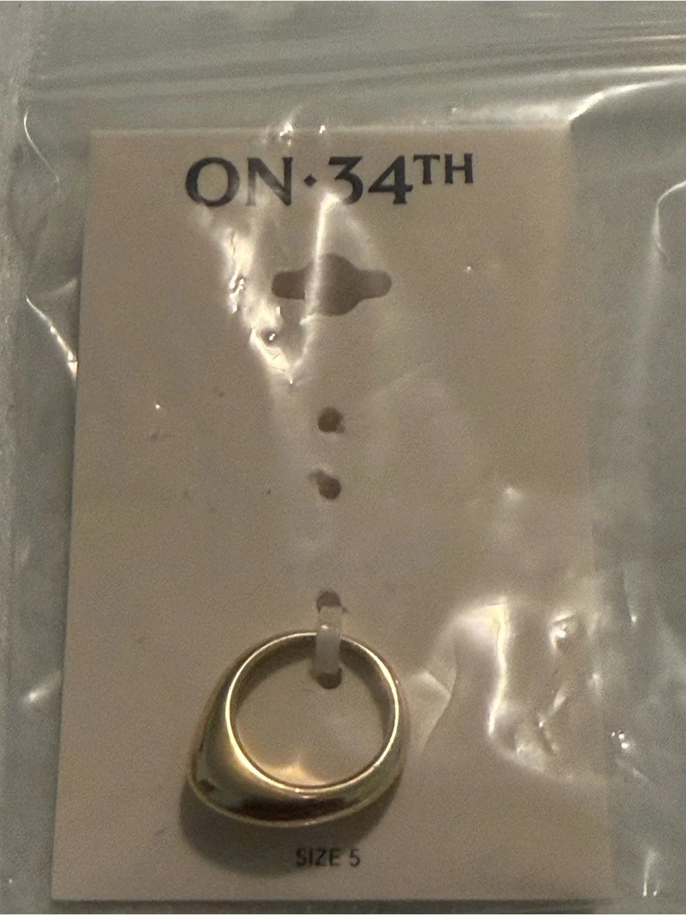 ON 34th elegant gold