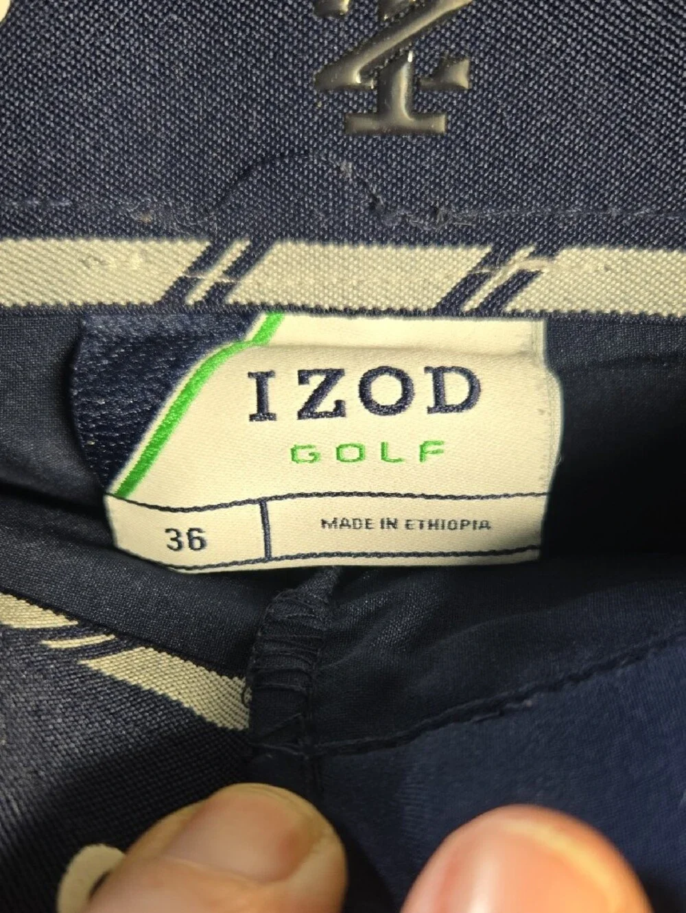 Izod Golf classic navy
