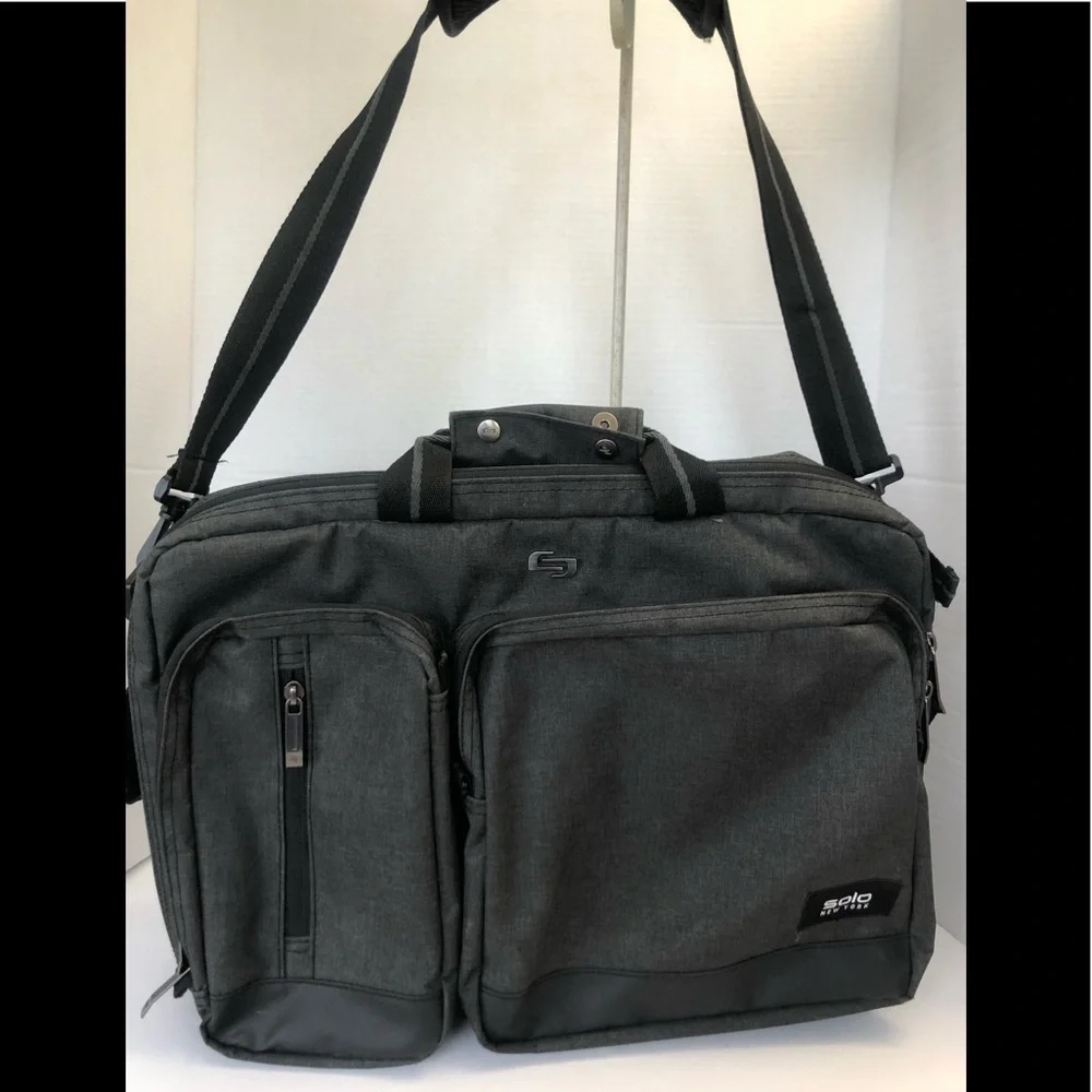 Solo New York laptop backpack/messenger bag