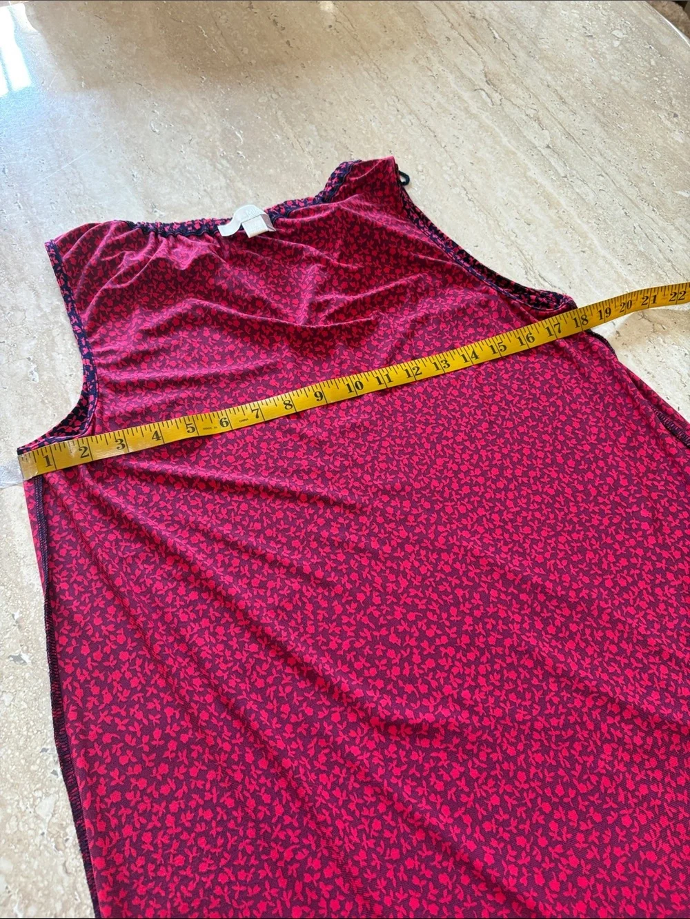 NWOT Michael Kors navy blue and pink mini dress