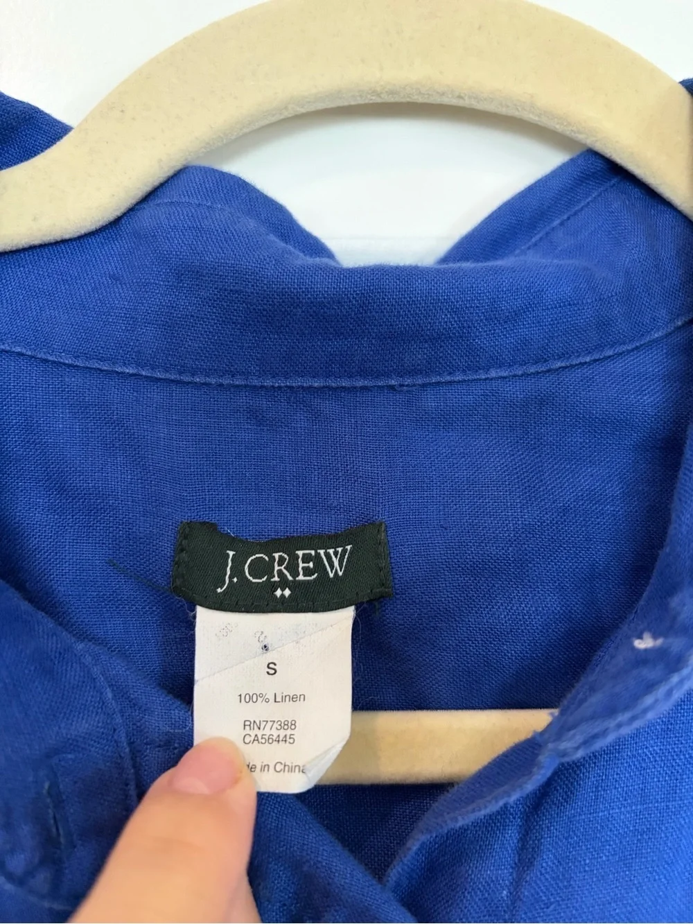 J. Crew lightweight linen
