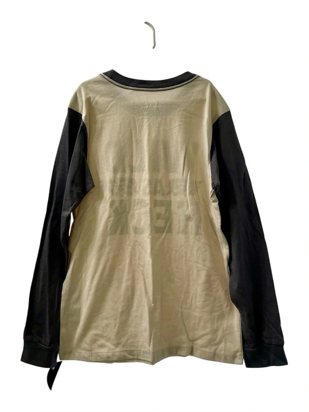 Tiny Whales Cream Raglan Wild As Heck Tee