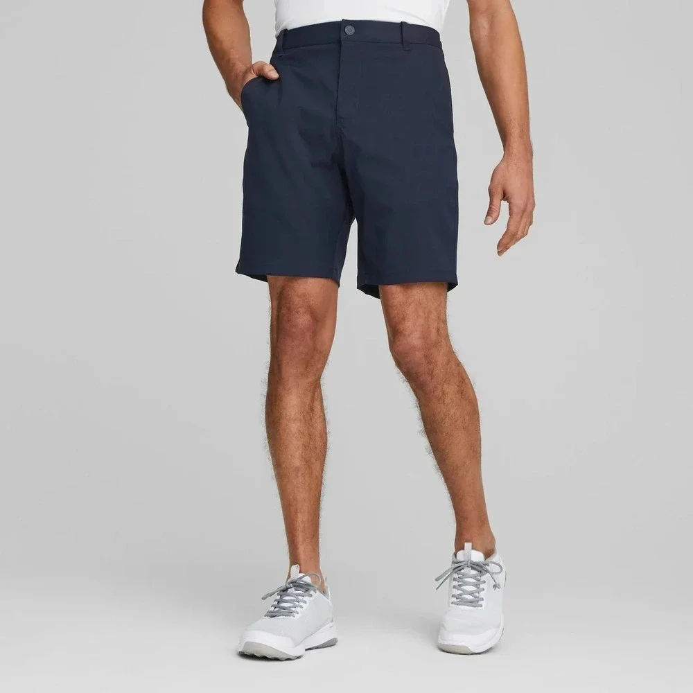Puma men's dealer golf shorts navy‎ blue size 32 activewear casual dressy preppy