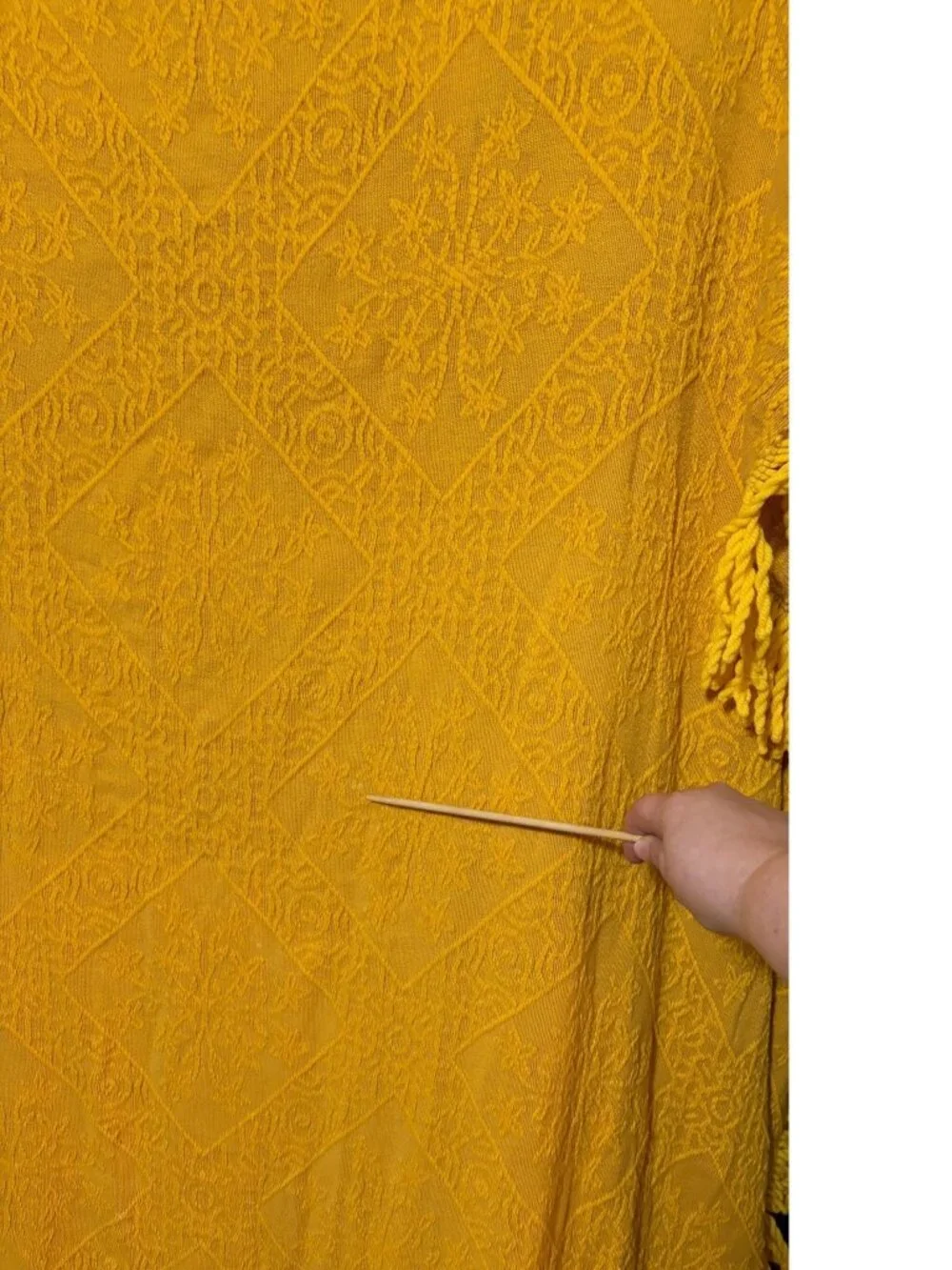 Vintage American color mustard