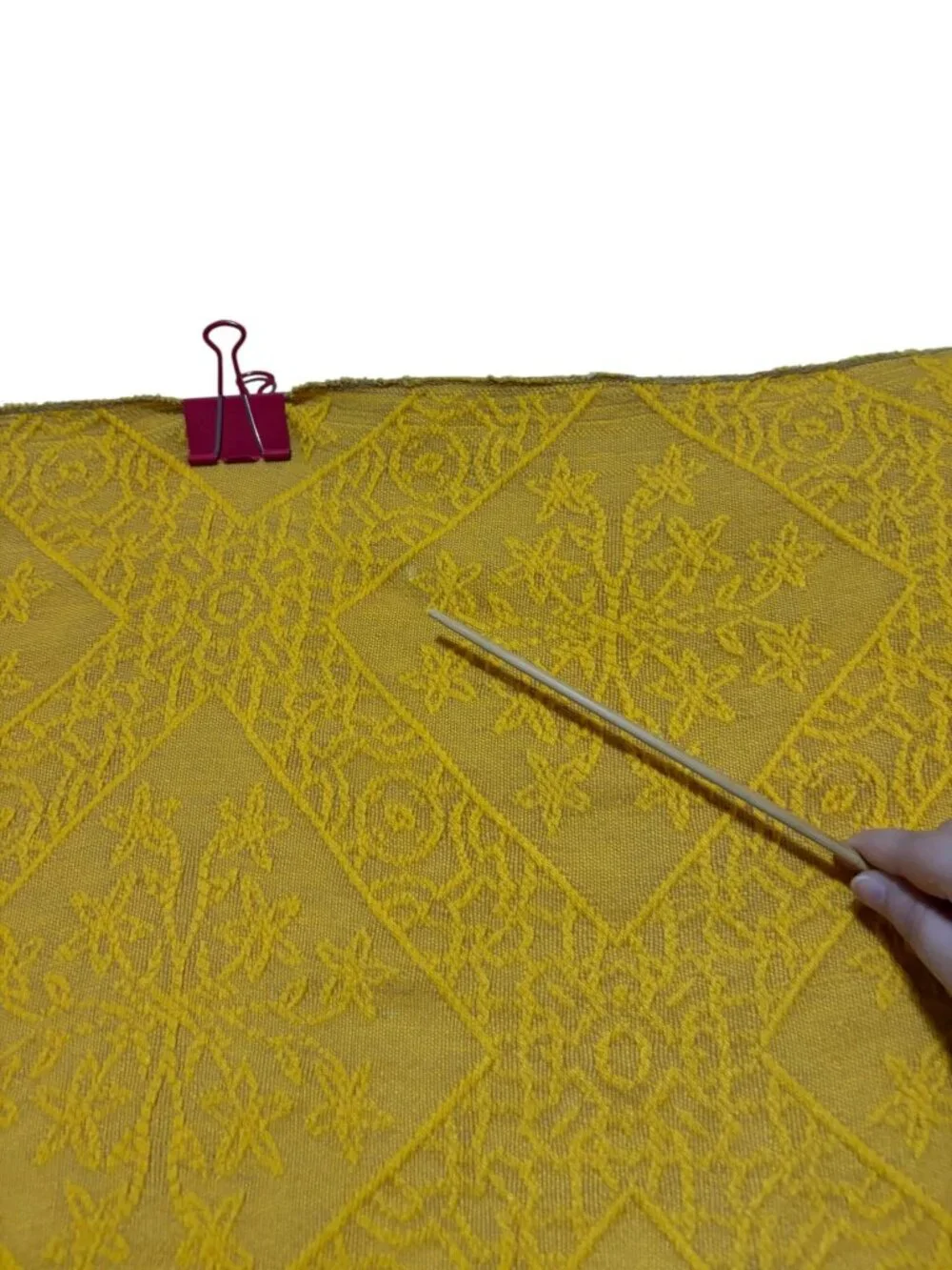 Vintage American color mustard