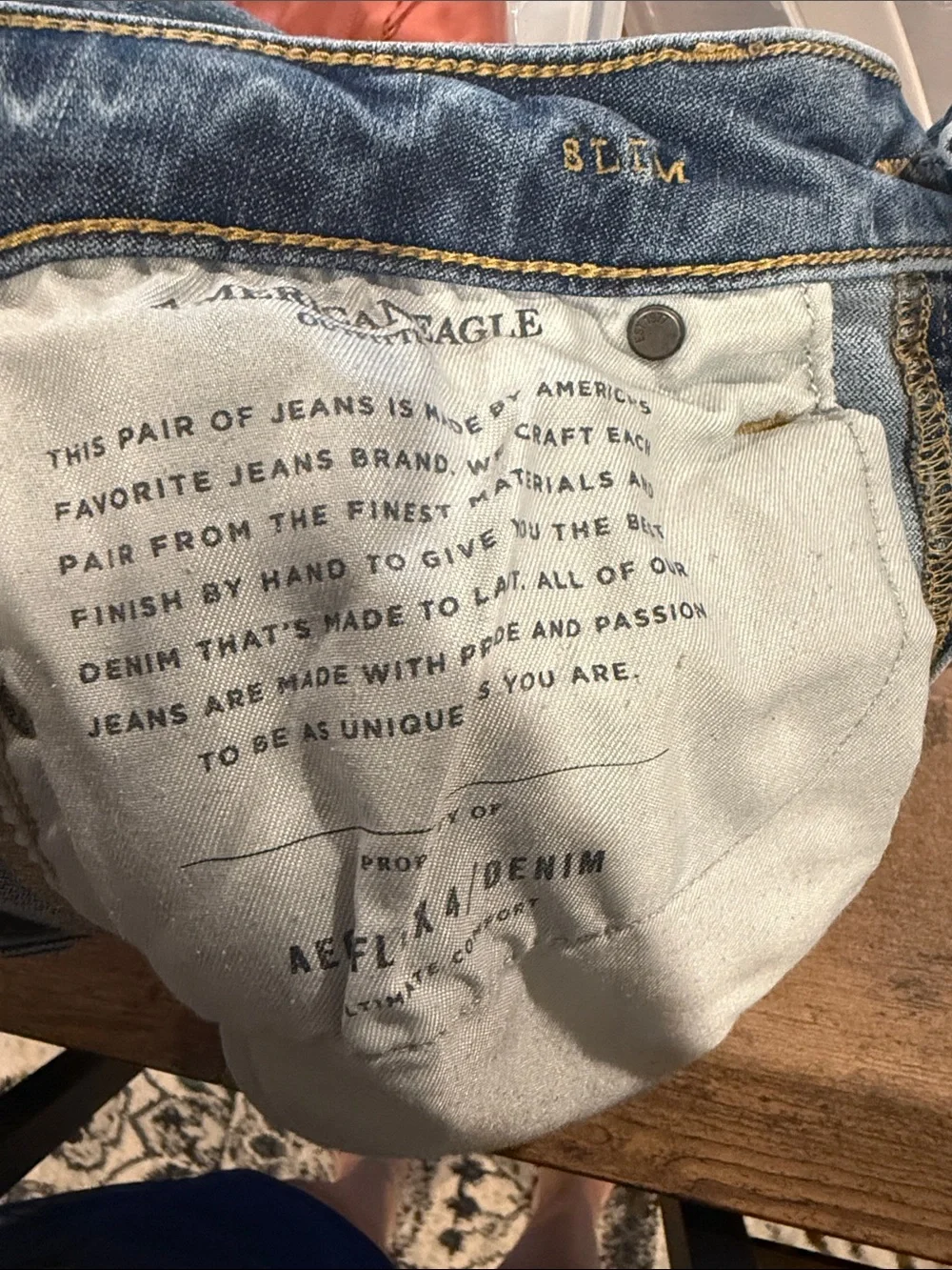 American Eagle Outfitters slim straight