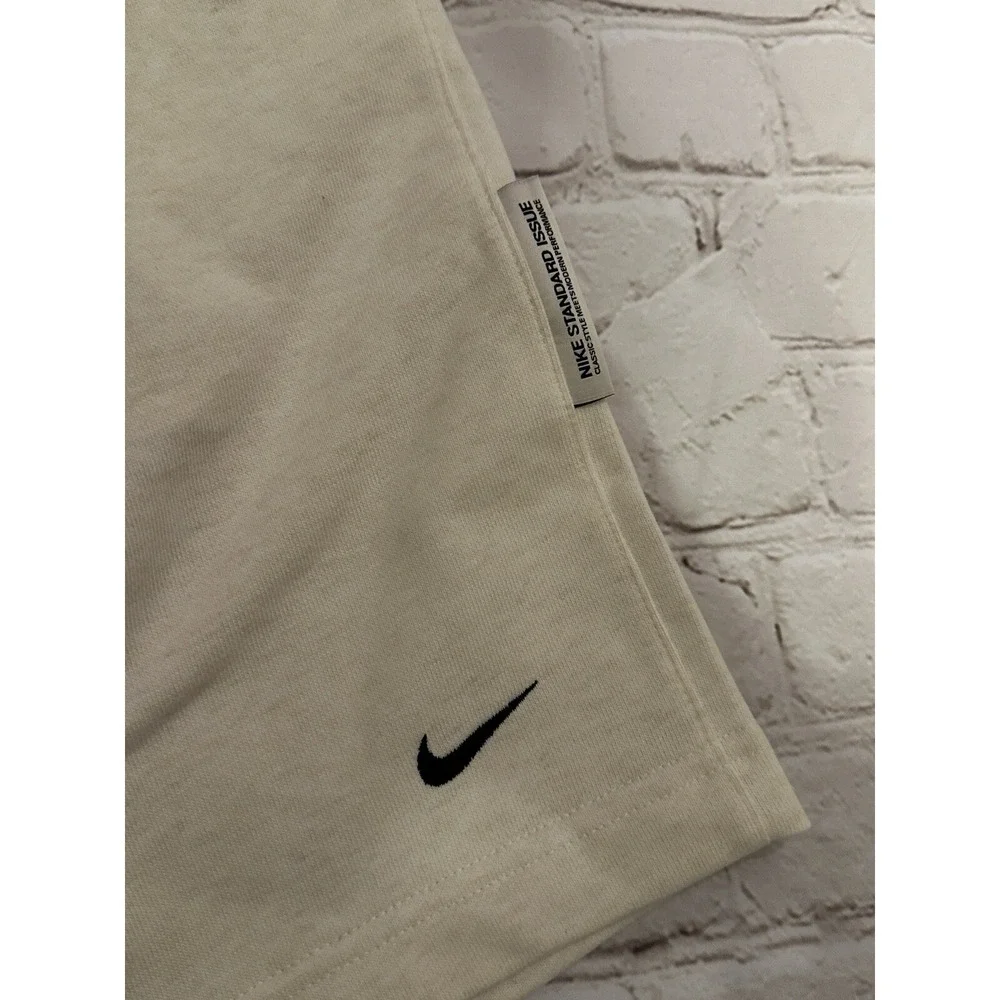 $70 New Nike Cotton Men's Dri-Fit Standard  Shorts Beige DQ5712-027 Medium