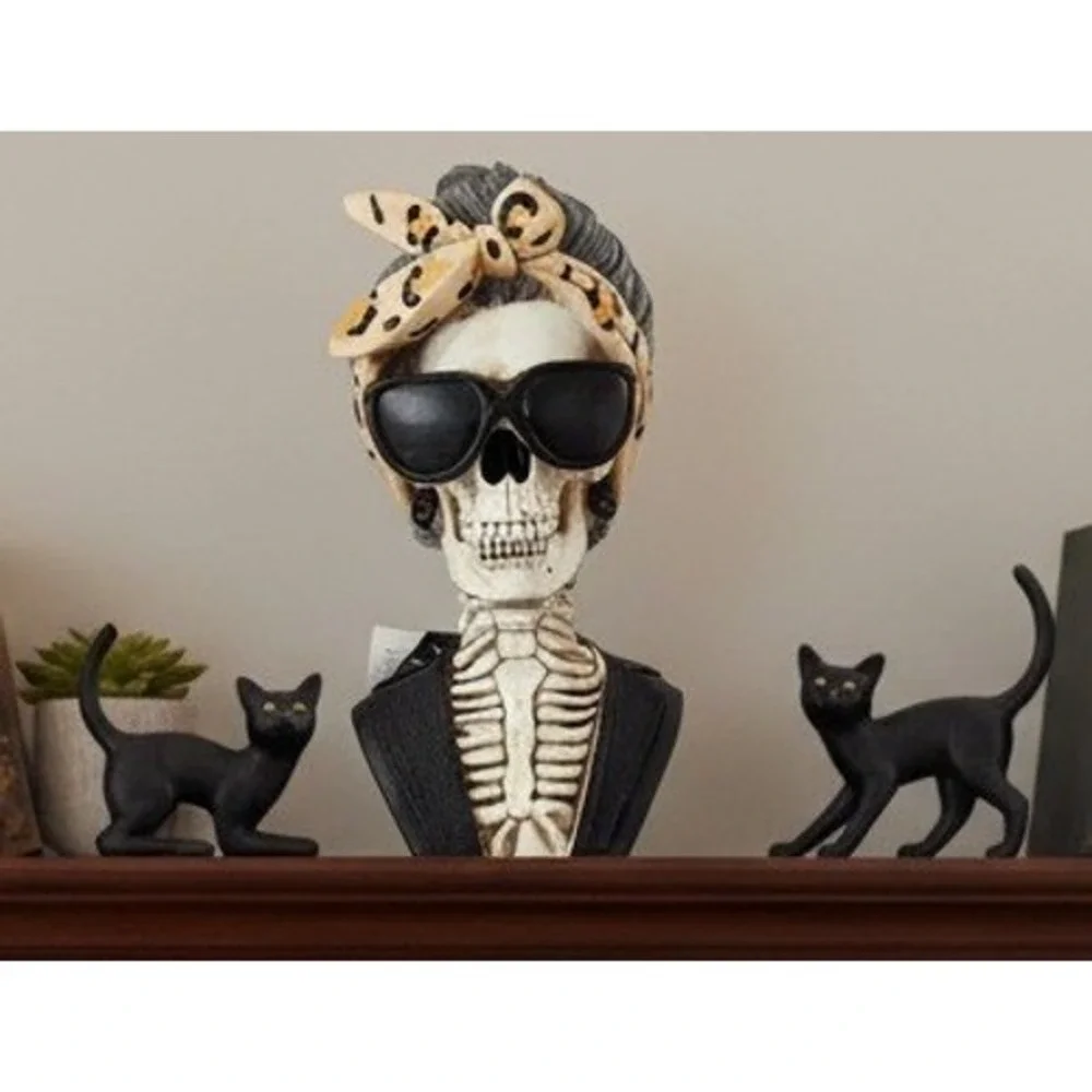 N/A skeleton bust