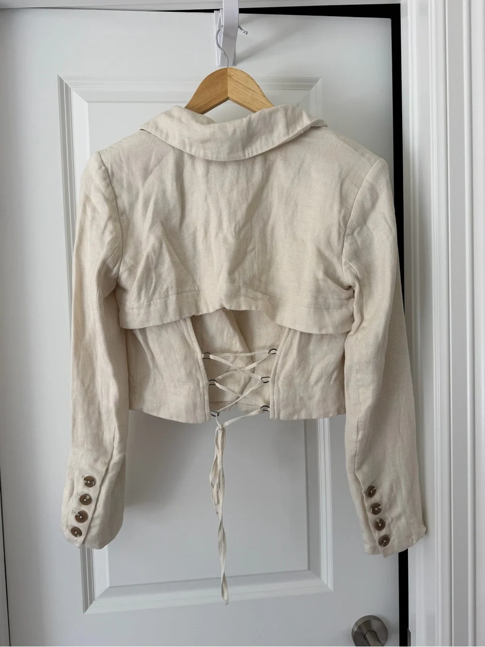 Free People cropped blazer