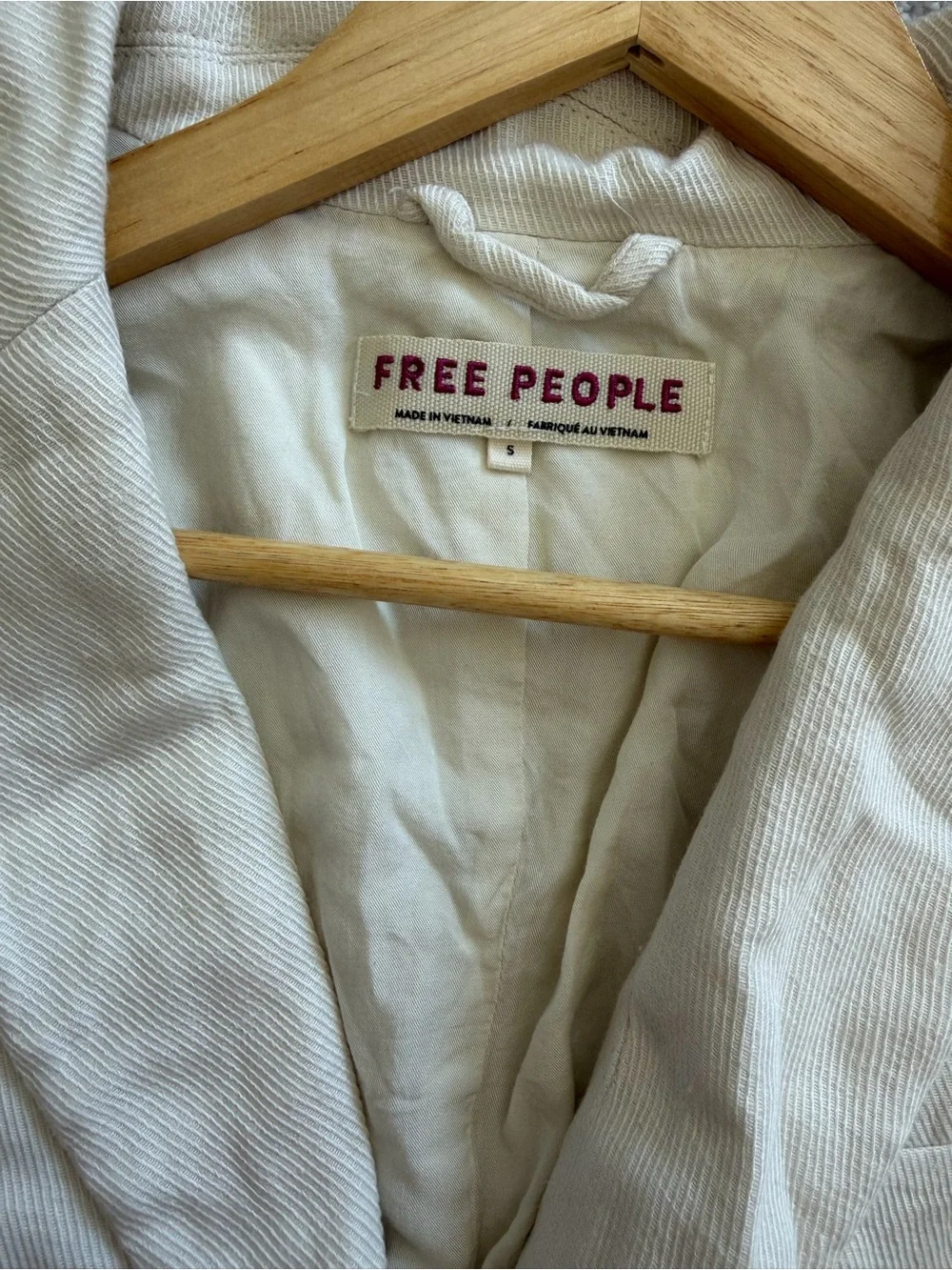 Free People cropped blazer