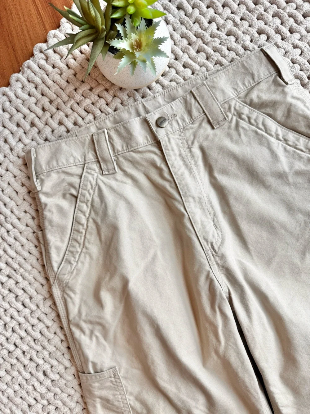 Carhartt | Men’s Canvas Utility Shorts B147 10” | Tan | 32