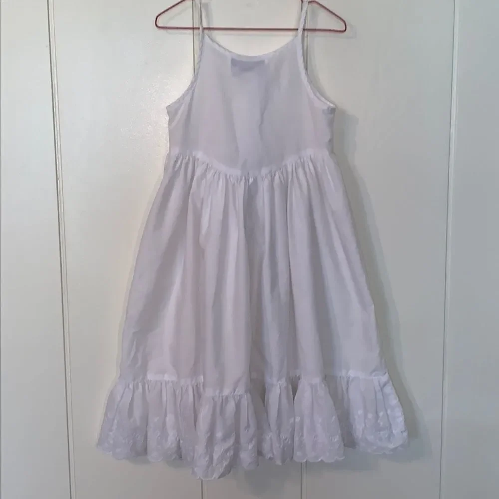 ‎Vtg 70s polyester/cotton embroidered petticoat