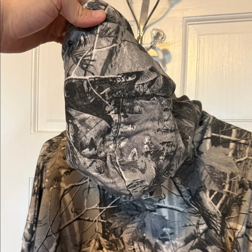 Men's Gray Camo Hoodie