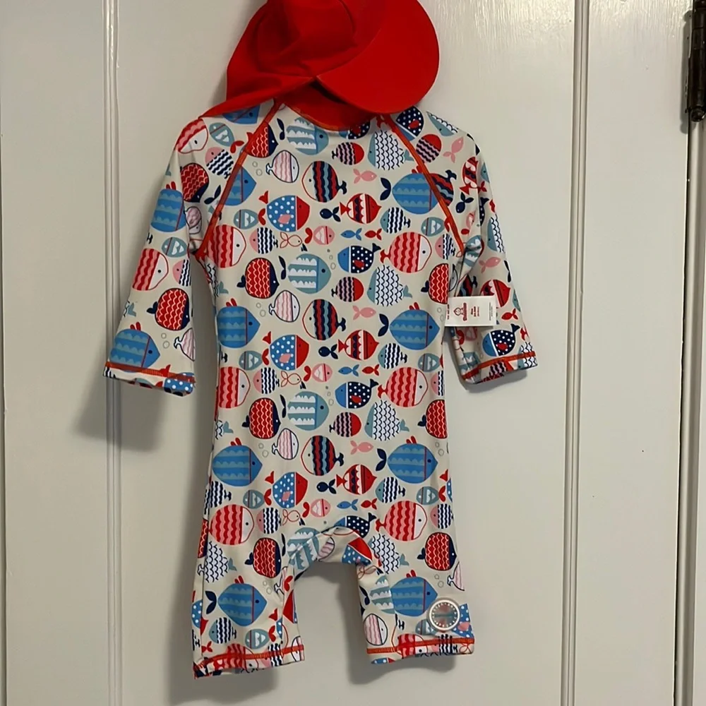 Bonverano one piece toddler swimsuit