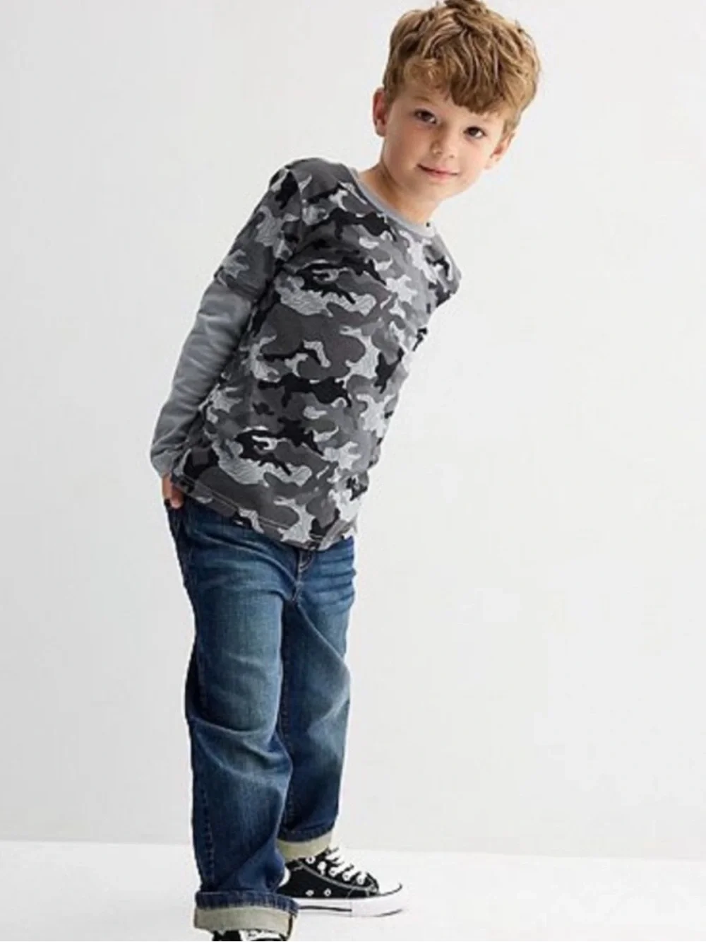 Camouflage Long Sleeve Tshirt
