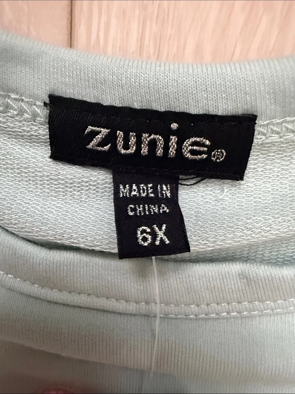 Zunie mint green