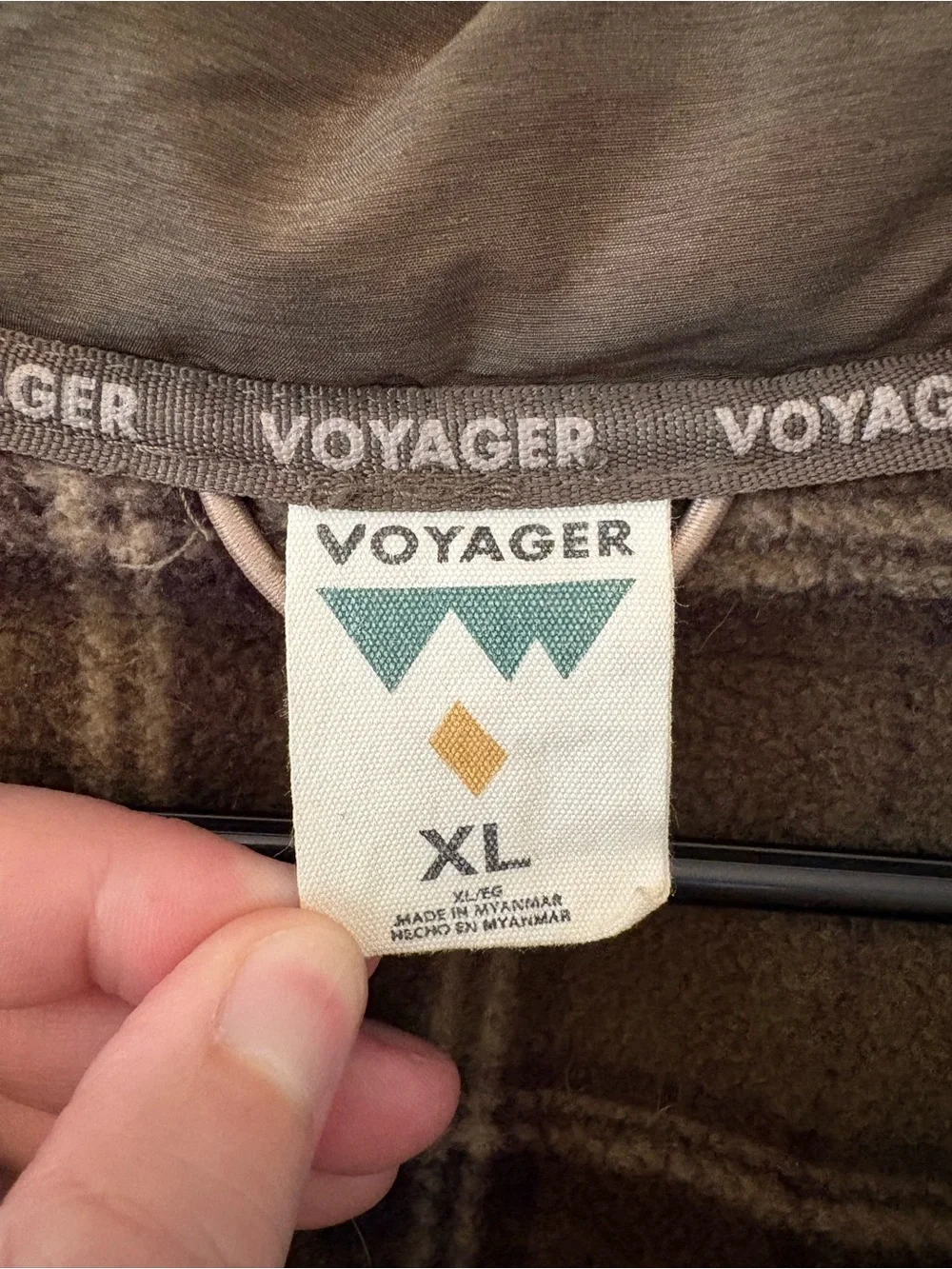 voyager olive quilted