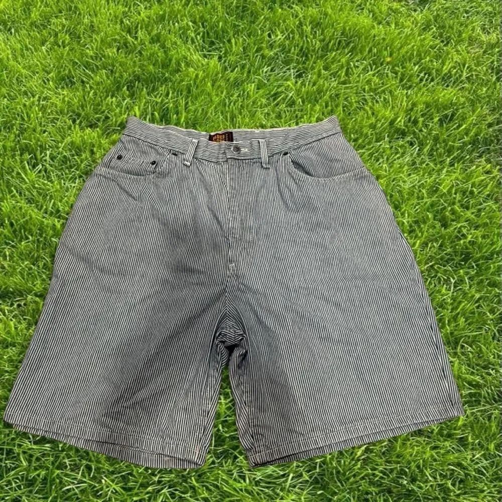 Faded-glory Men's Blue and Grey Shorts