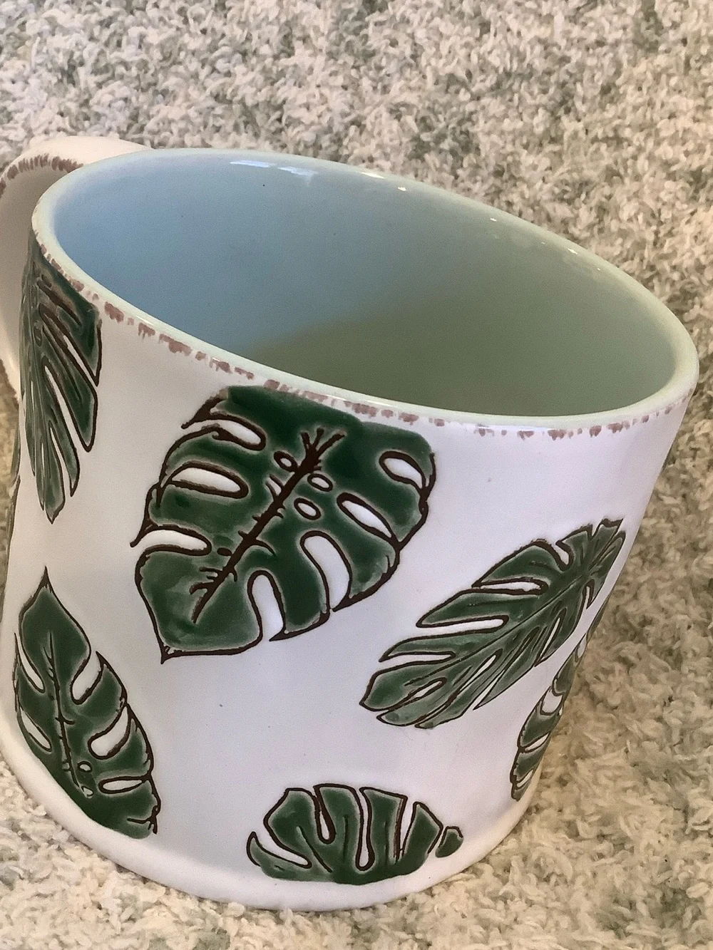 Hand Crafted white tropical