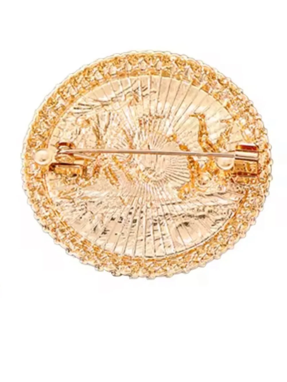 Vincent van Gogh Harvest Gold Brooch