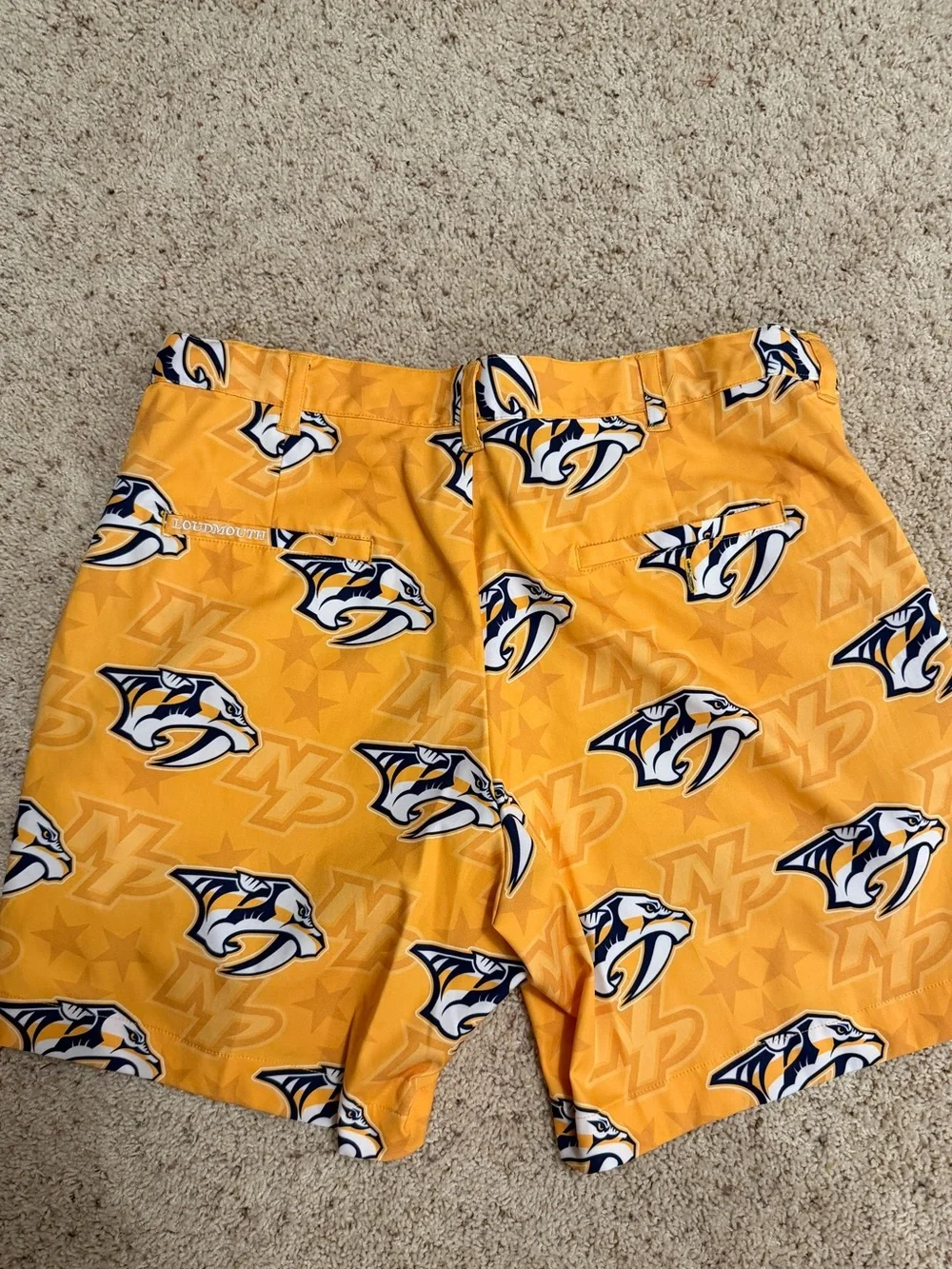 Loudmouth vibrant yellow