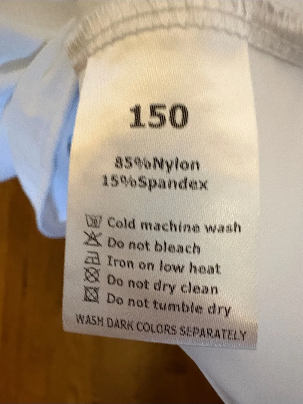 Source Unknown long white wear