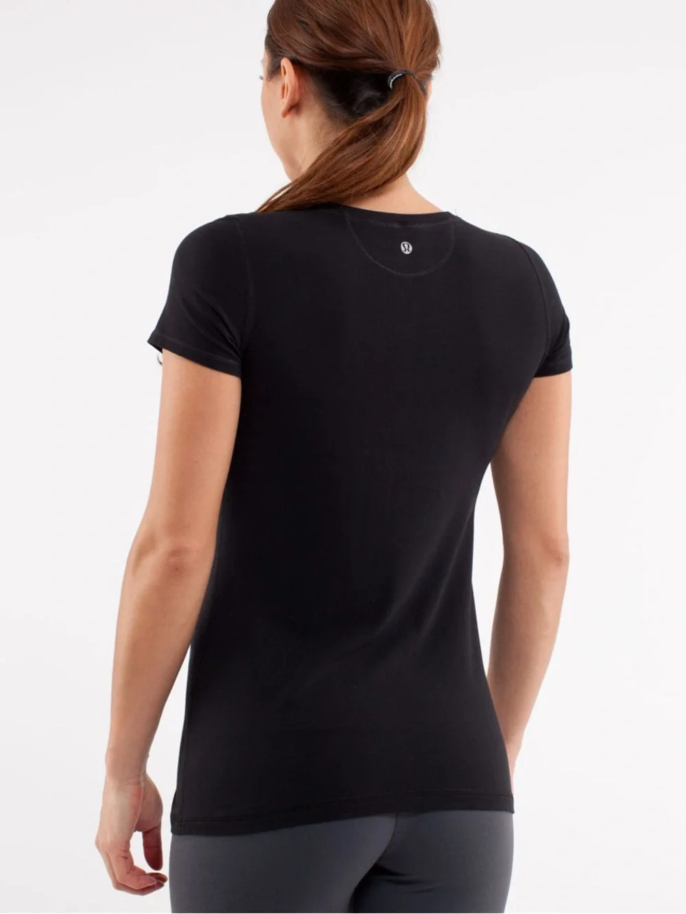 lululemon athletica Black Short Sleeve Tee
