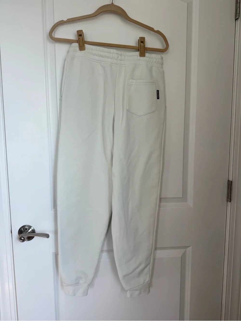 Overtime cream sweatpants