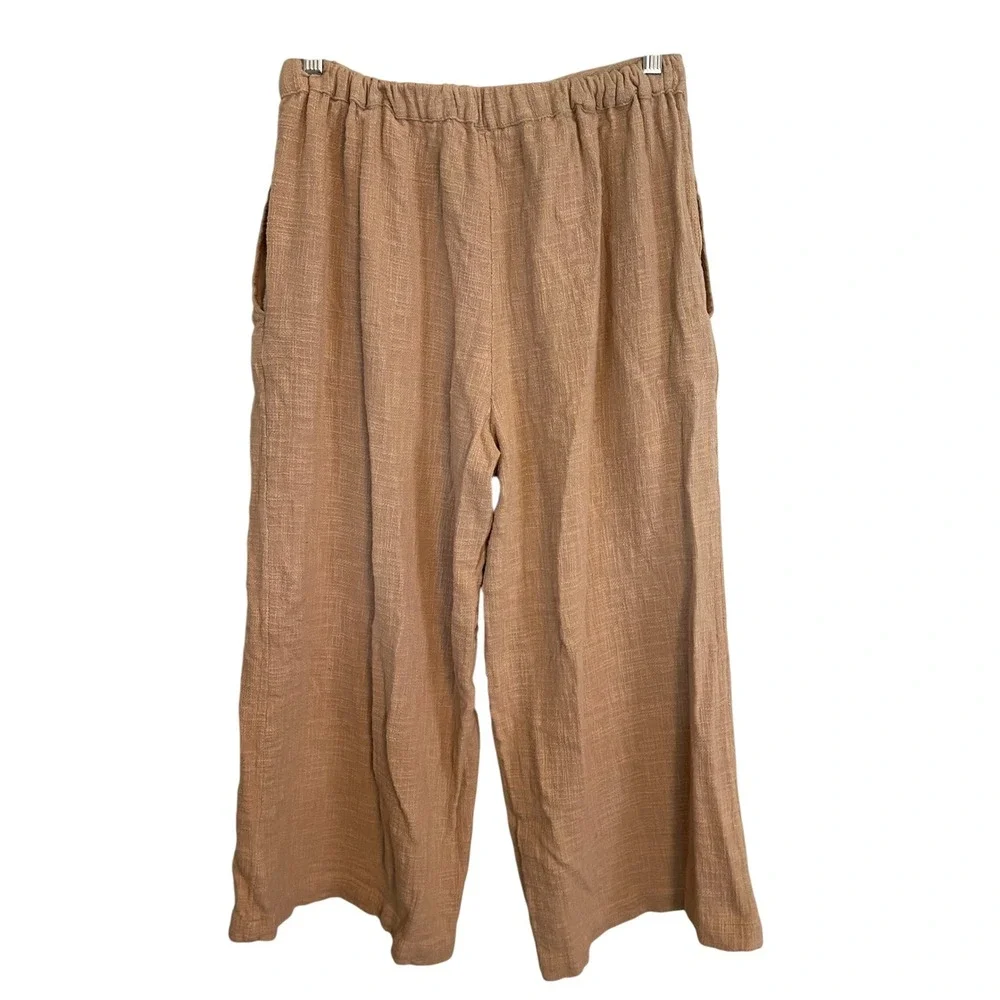 Free People beige linen