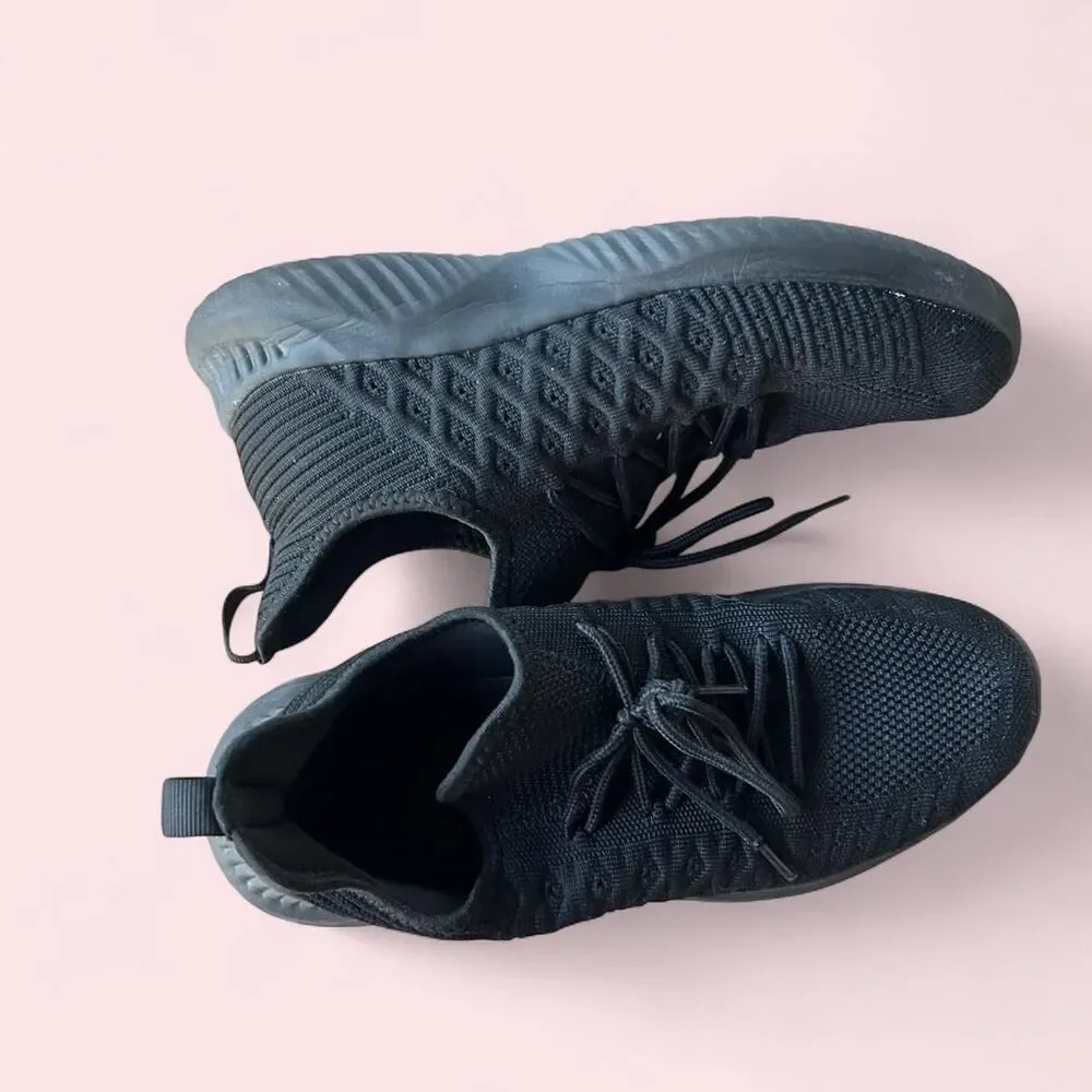 Black work sneakers