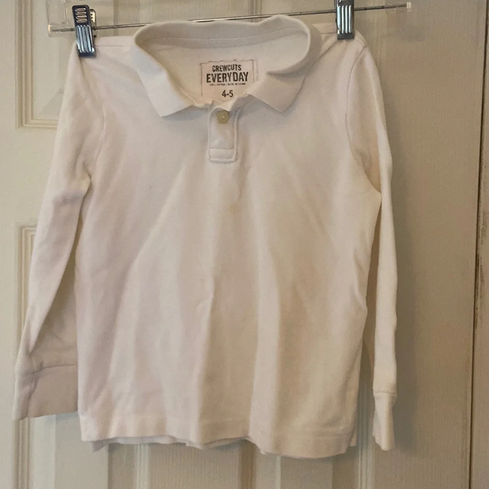 Crewcuts Long-sleeve piqué Polo shirt
