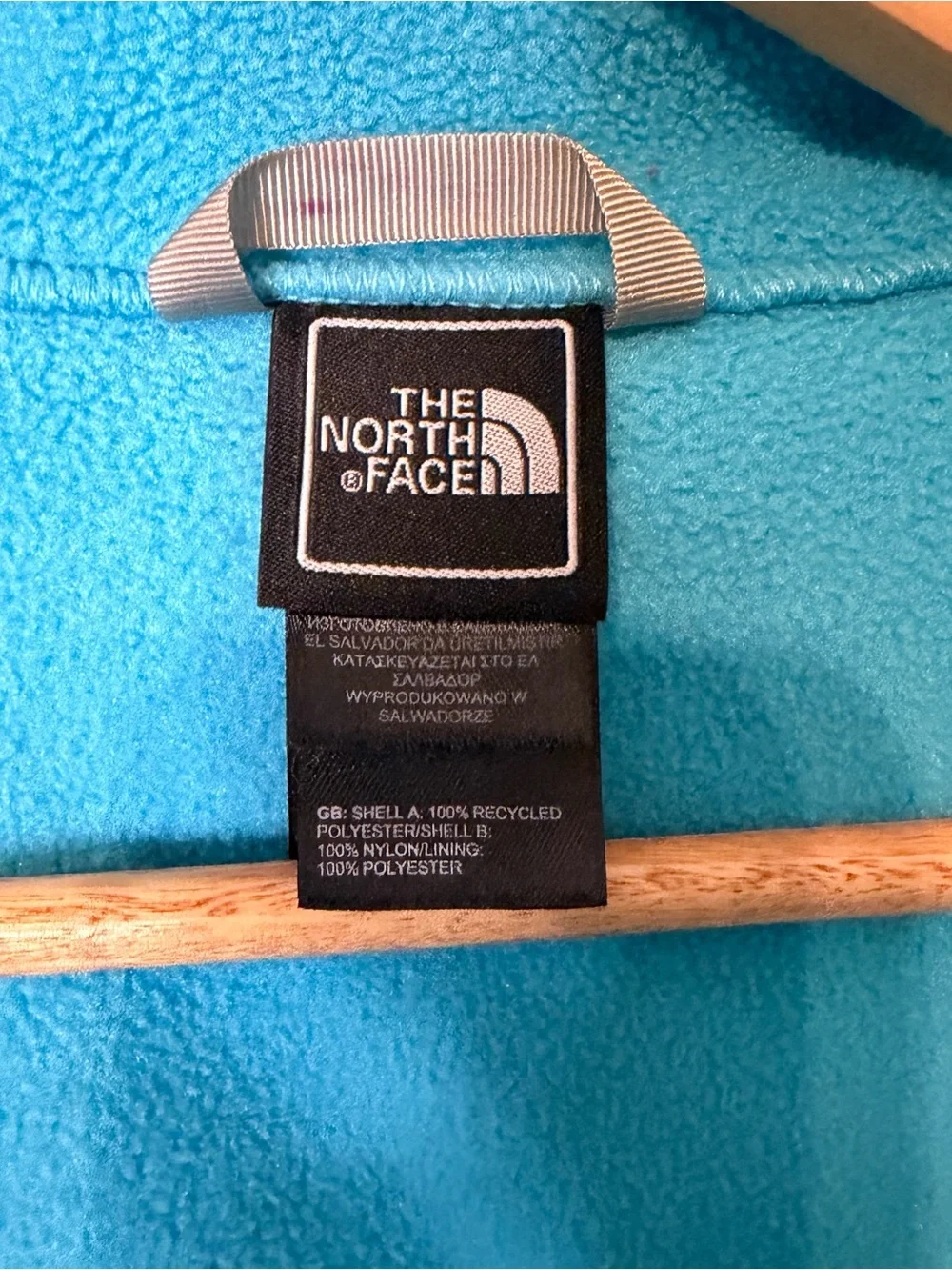 The North Face stay warm