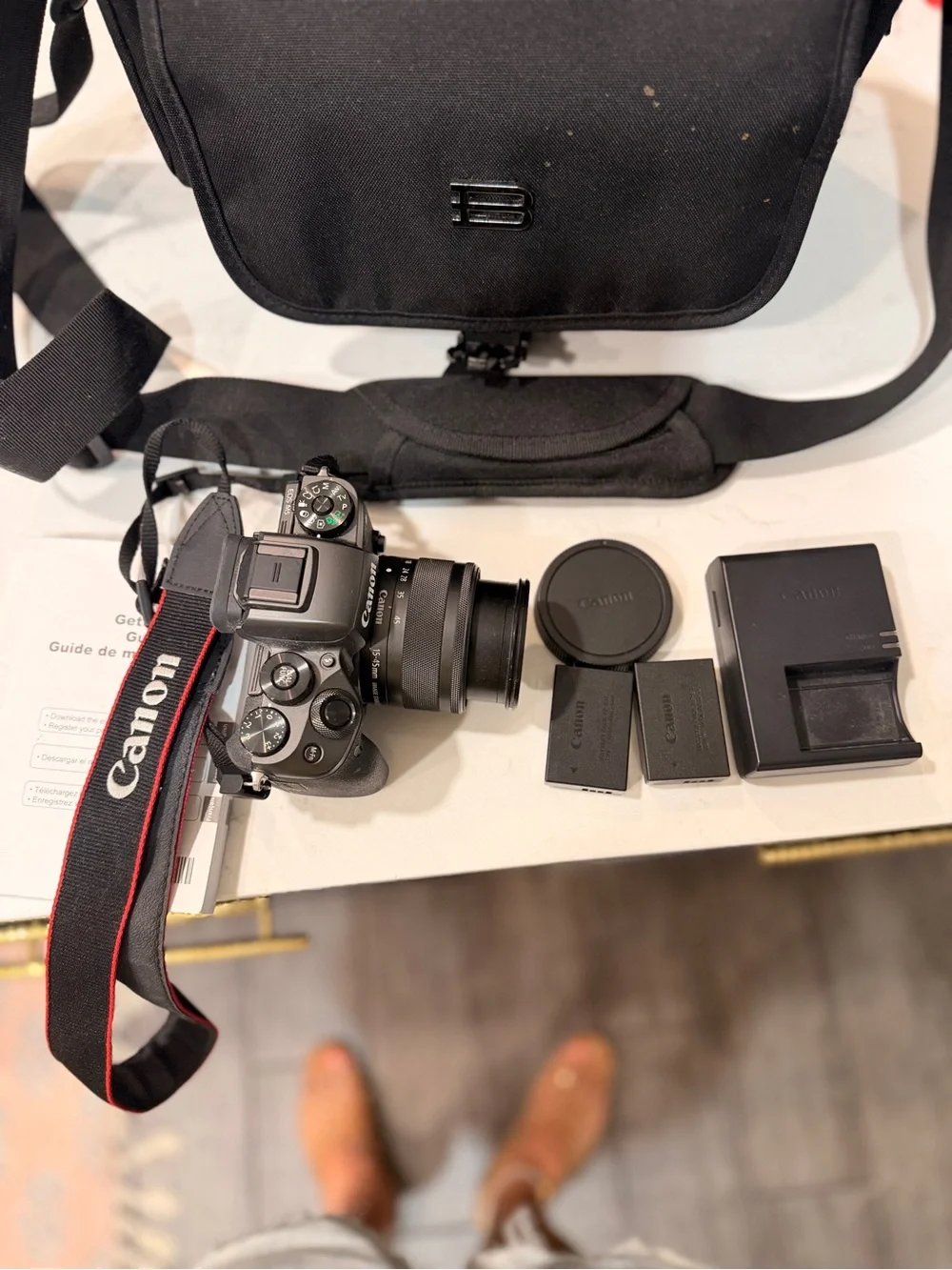 Canon mirrorless camera