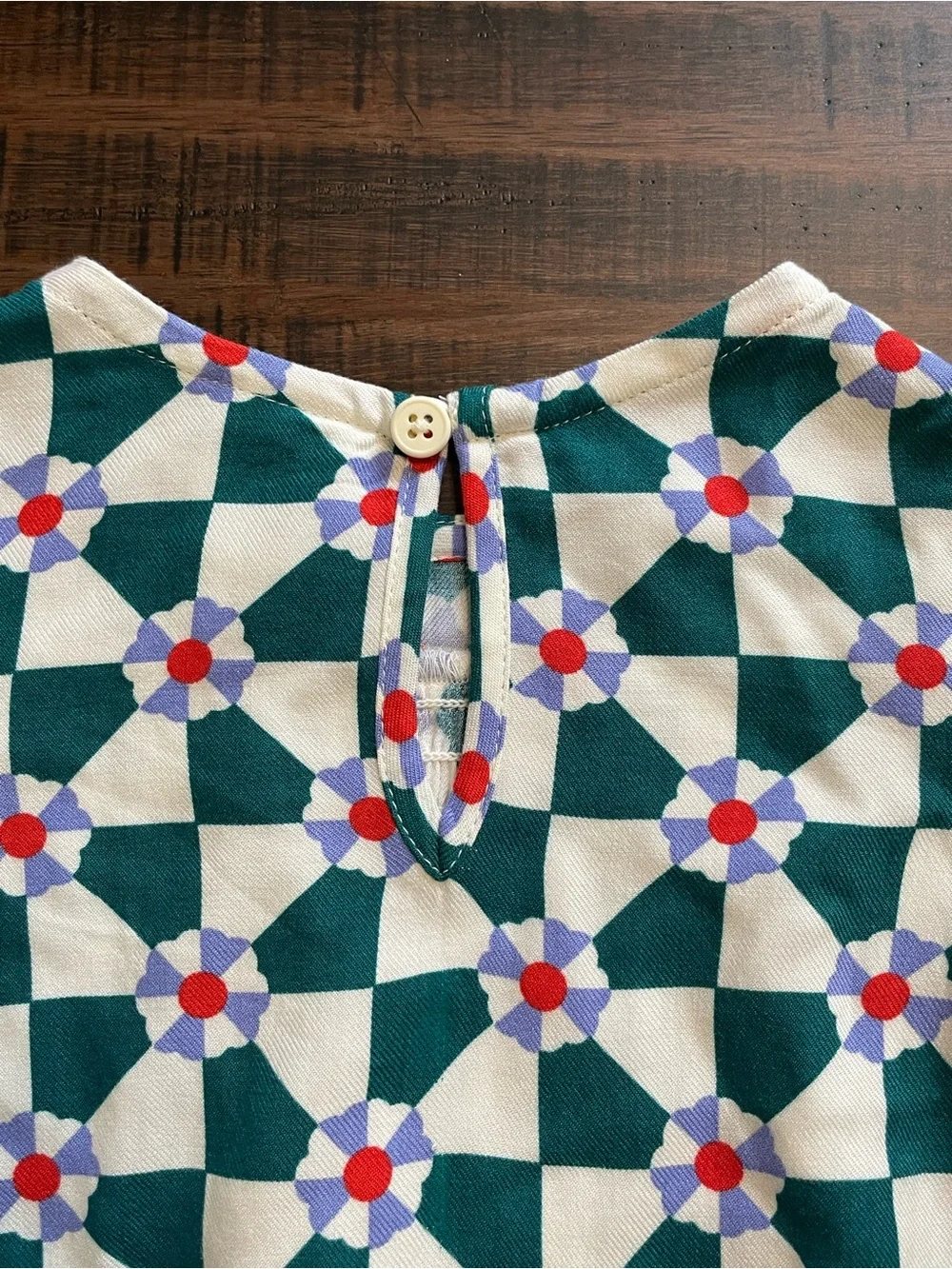 Hanna Andersson baby checkerboard