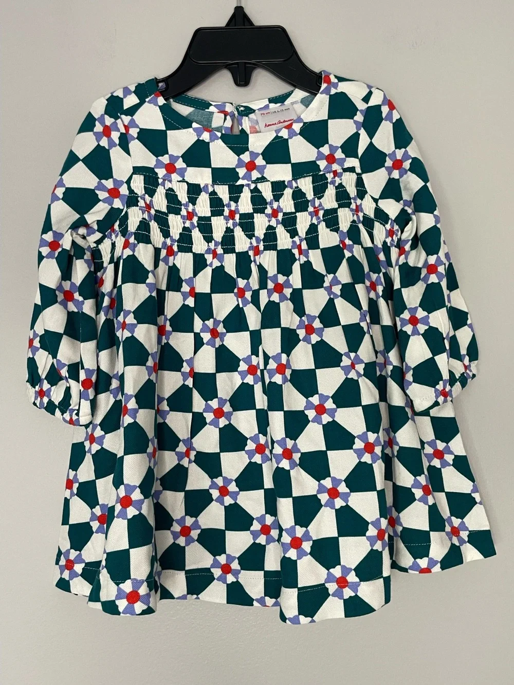Hanna Andersson baby checkerboard