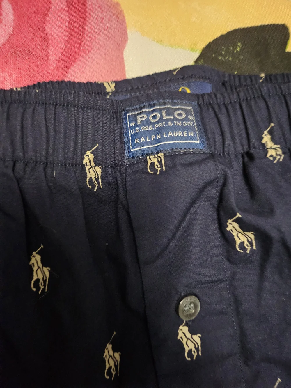 Polo Ralph Lauren navy lounge