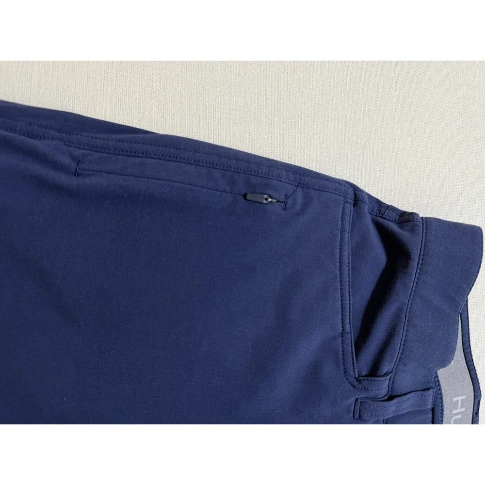 Huk Shorts Mens 28 Blue Kona Performance Stretch Fishing Outdoor 9