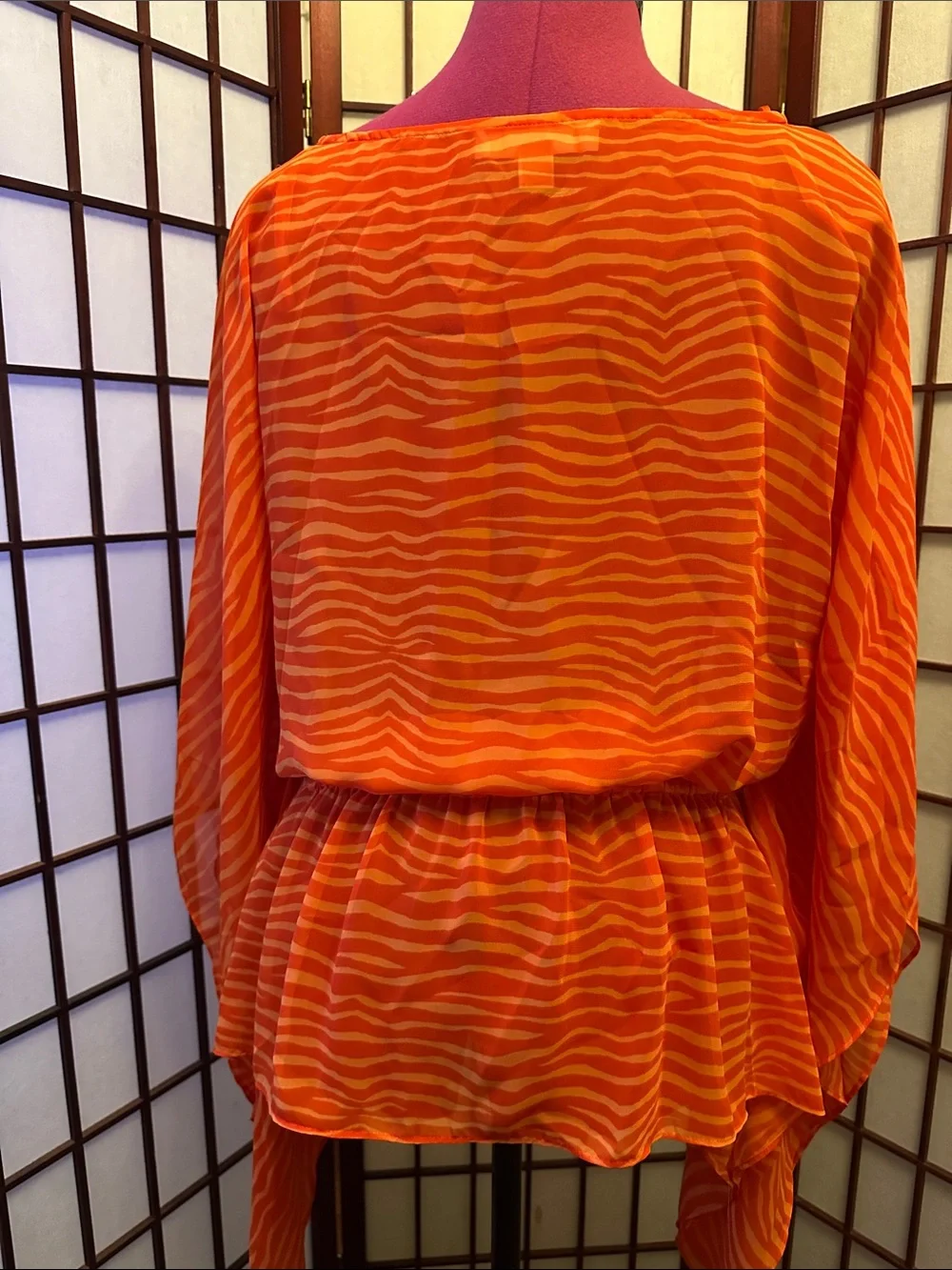 Michael Kors bright orange