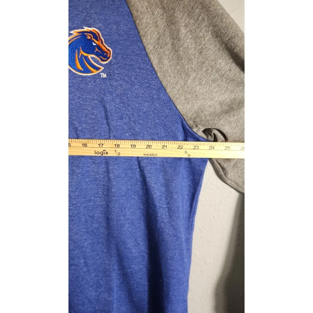 Boise State Broncos Pace Quarter-Zip Pullover Royal/Orange Men Size XL Brand...