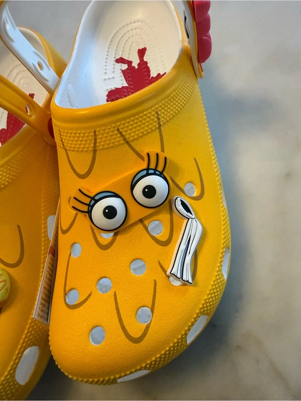 CROCS bright yellow