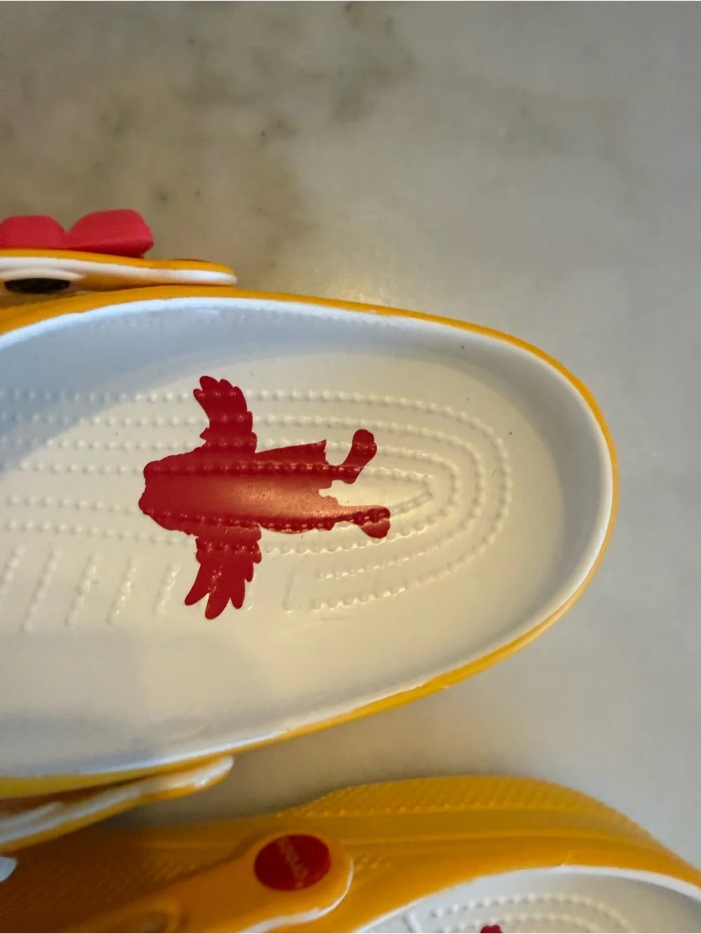 CROCS bright yellow