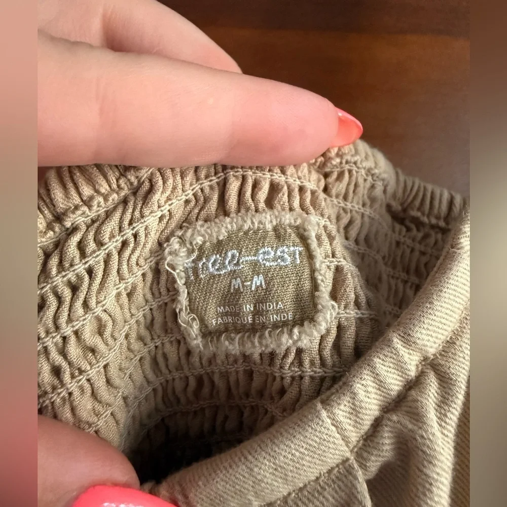Free People chic smocked