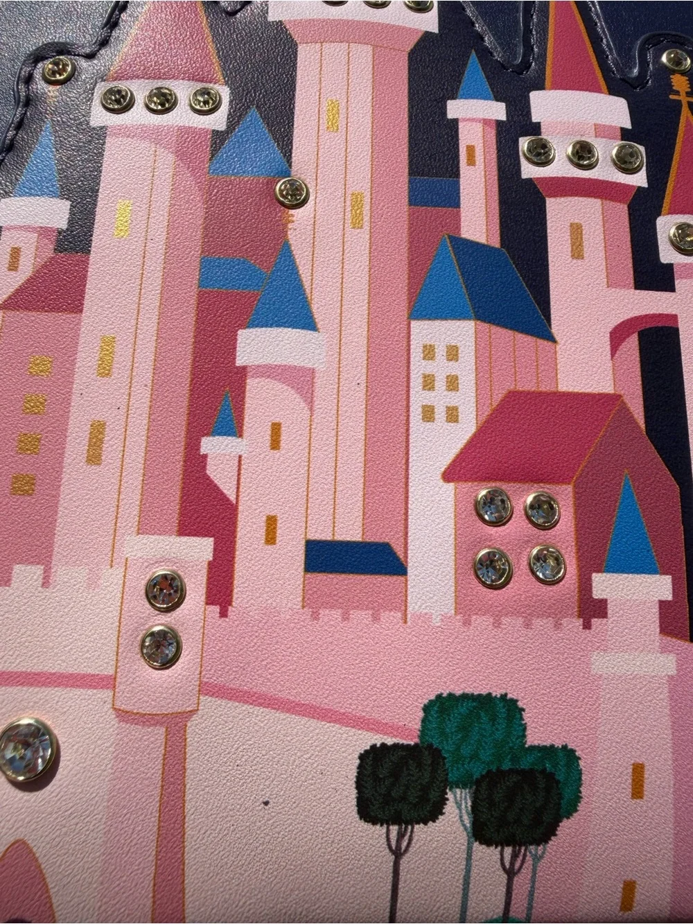 Loungefly Disney Princess Sleeping Beauty Castle Satchel Crossbody NWT Rare