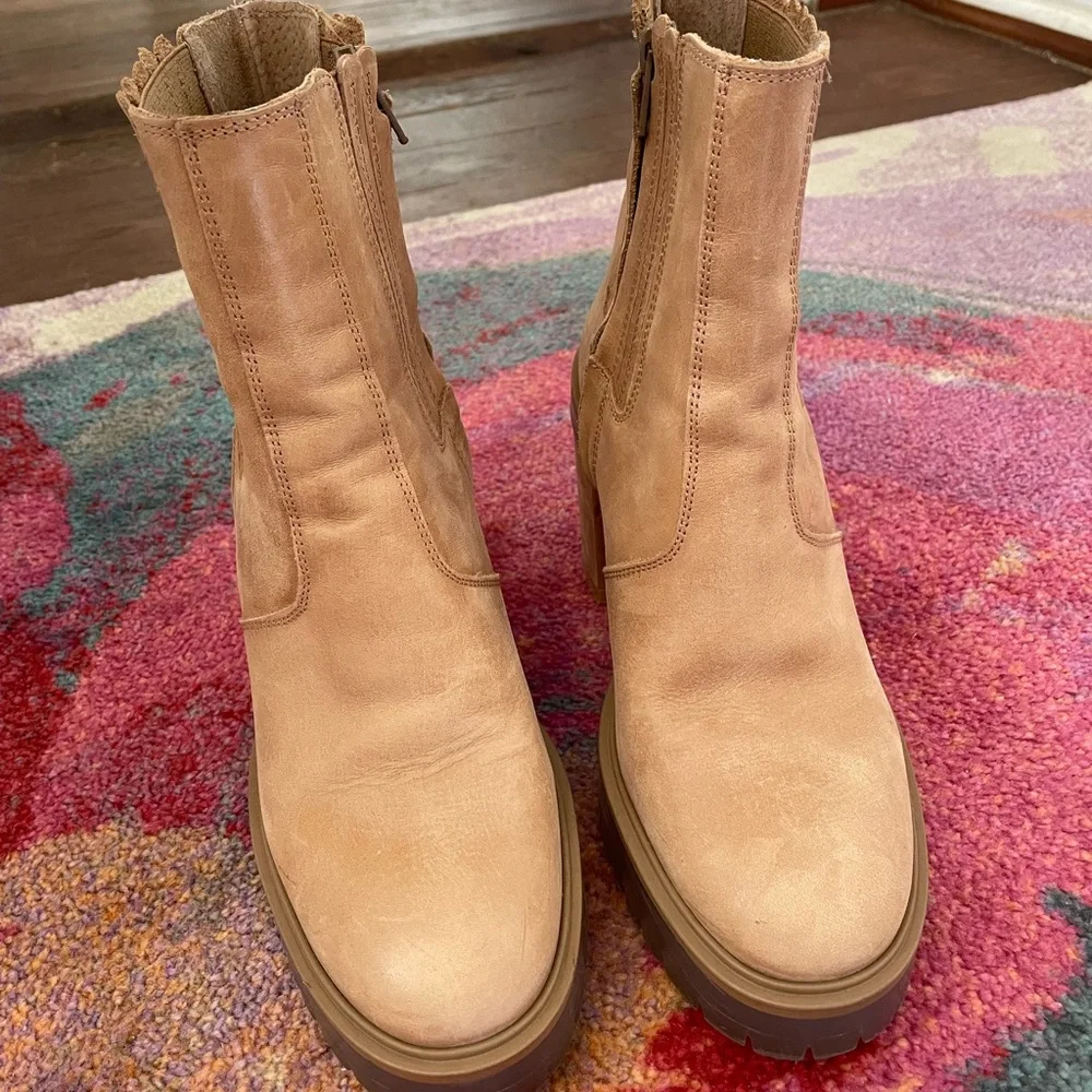 Free People sleek leather