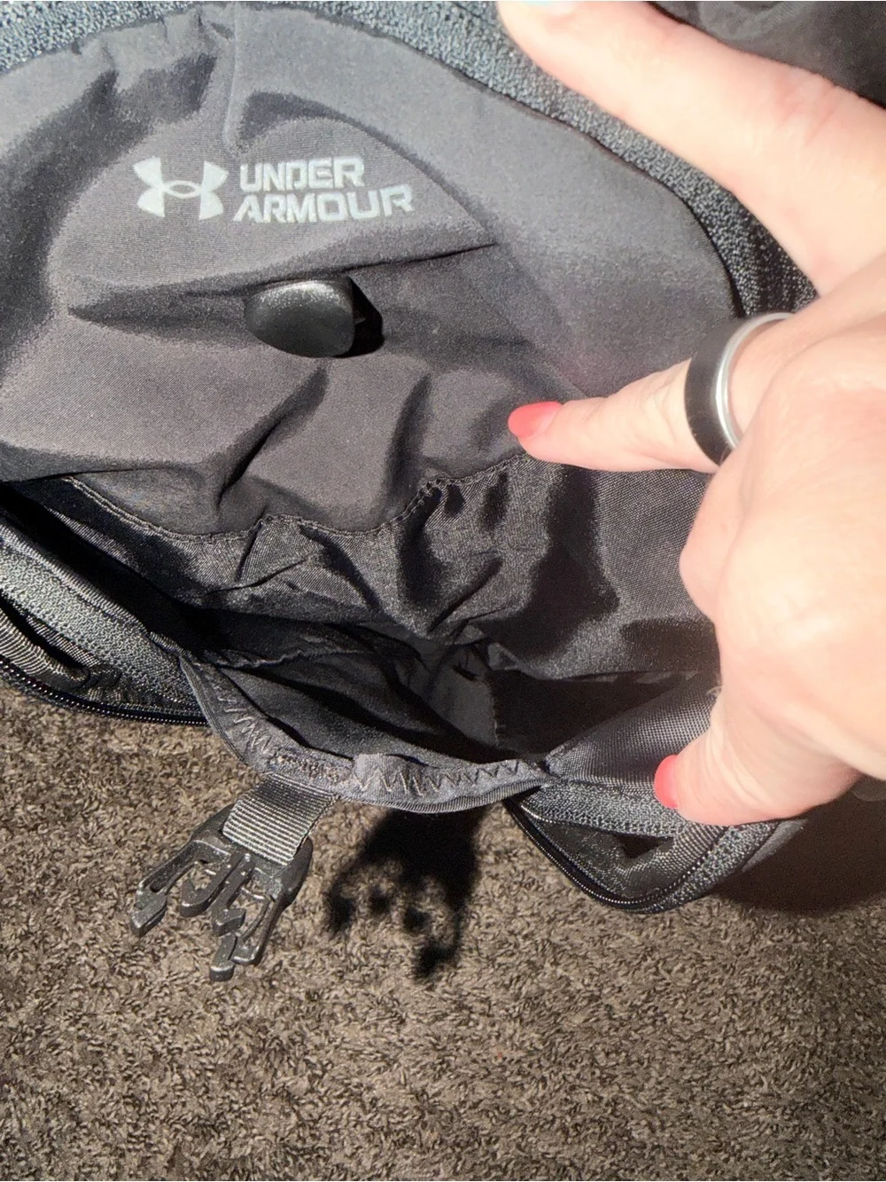 Under Armour spacious backpack