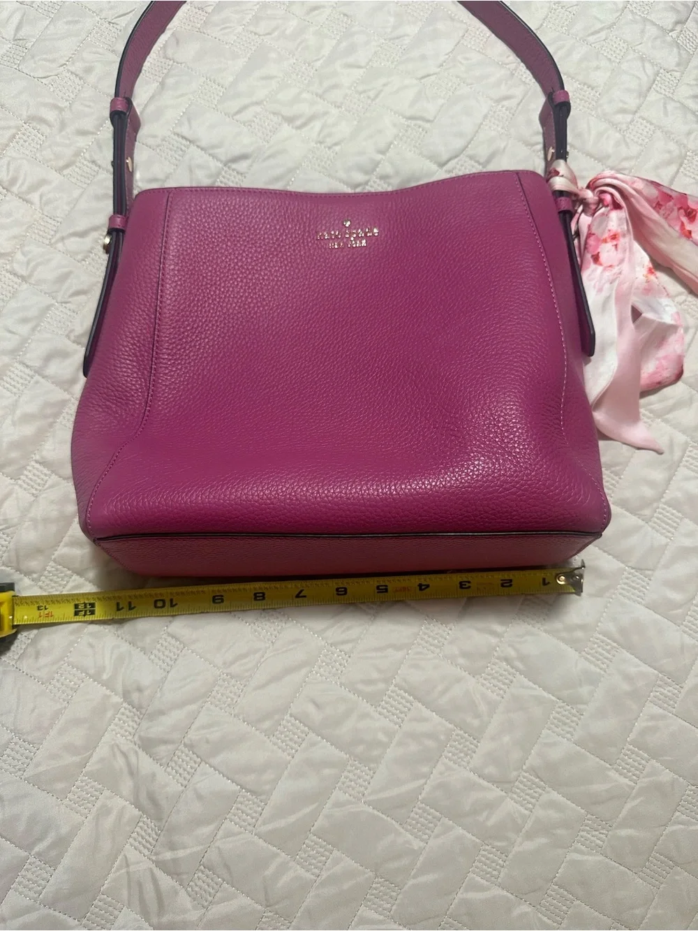 kate spade pebbled leather