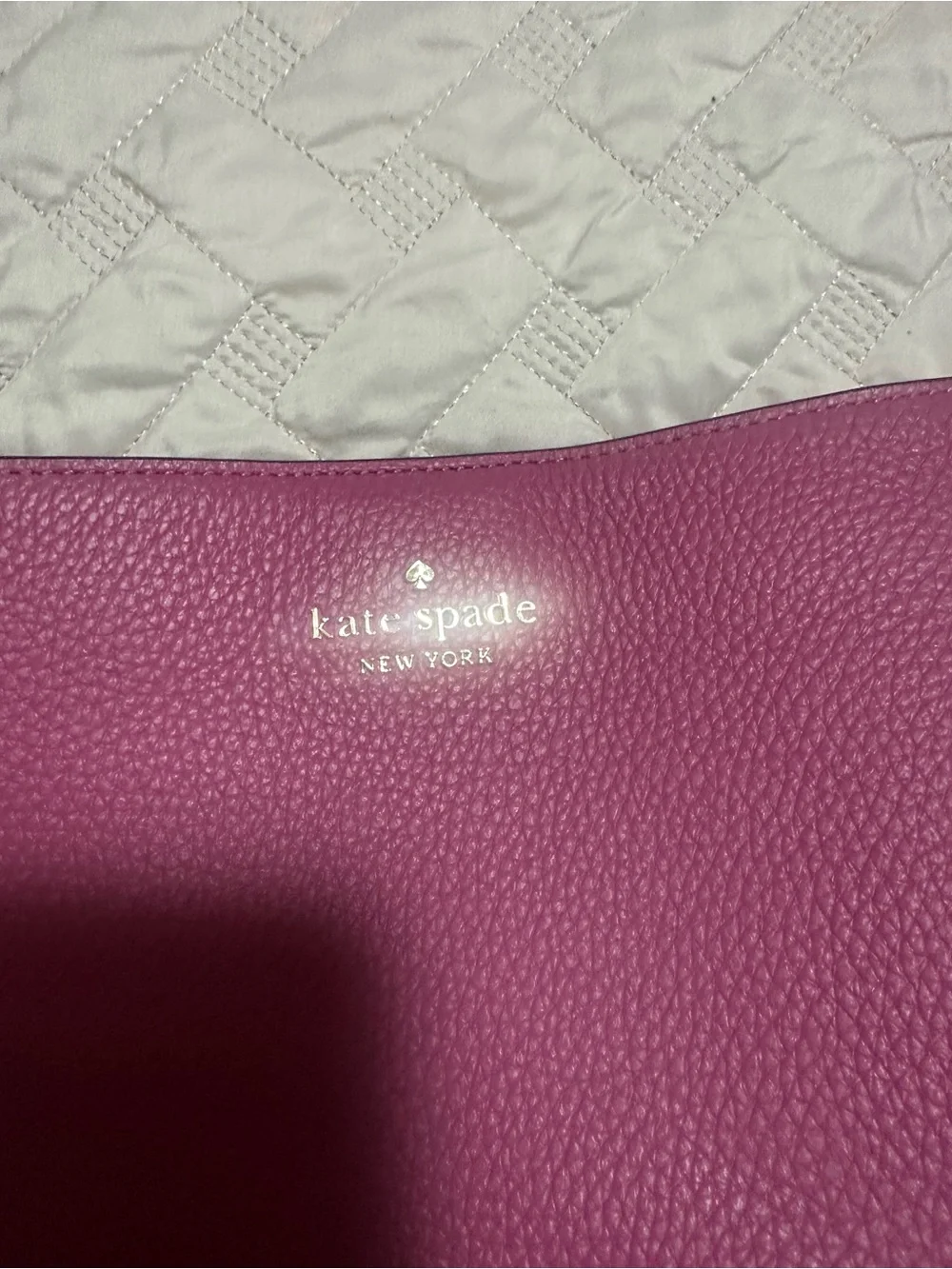 kate spade pebbled leather