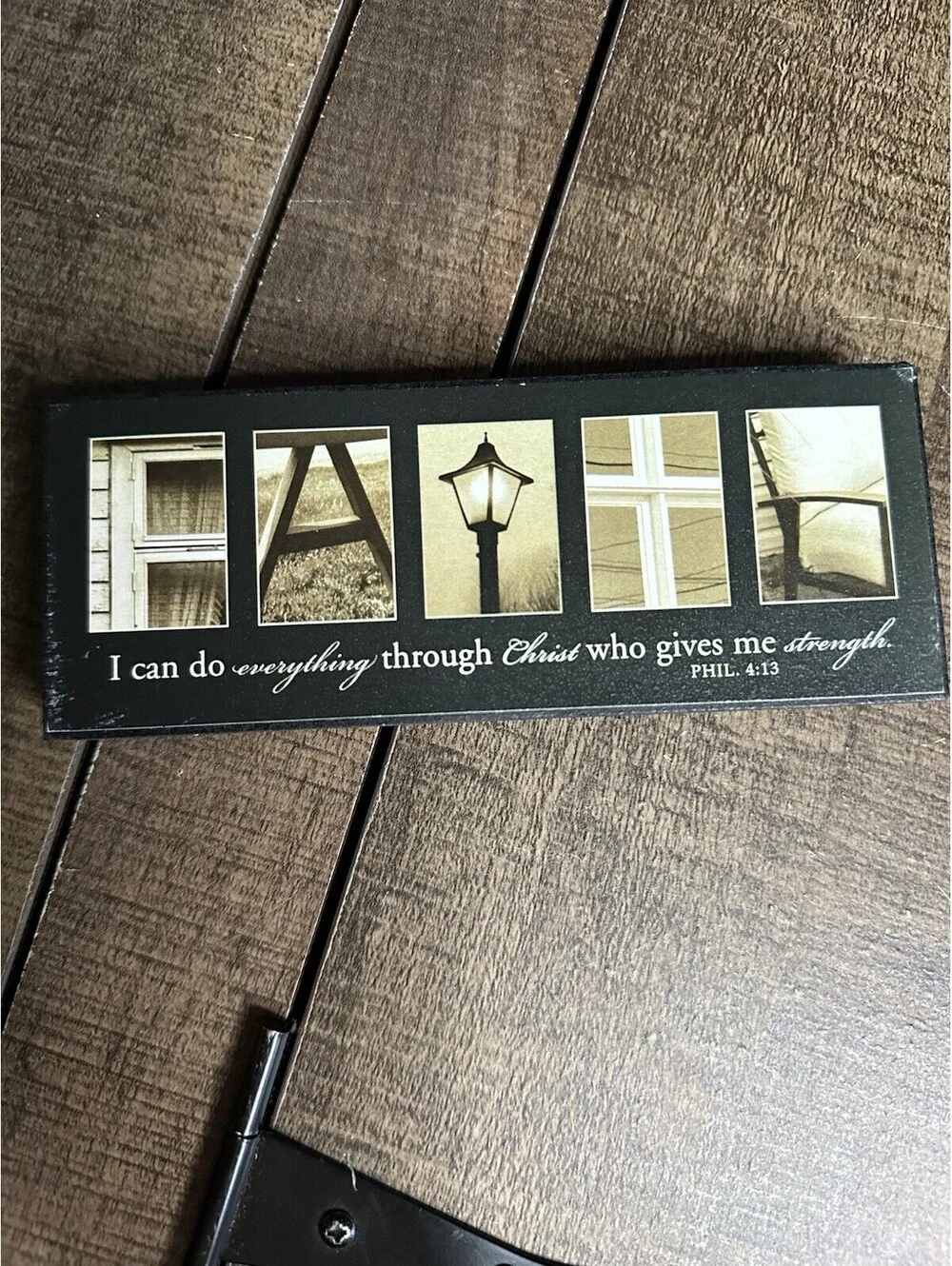 N/A inspirational wooden