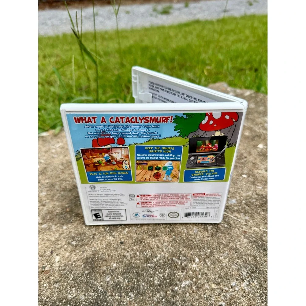 The Smurfs Nintendo 3DS Game Ubisoft  Mini-Games Village Builder-tested