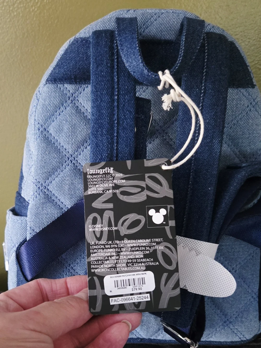 Loungefly denim mini